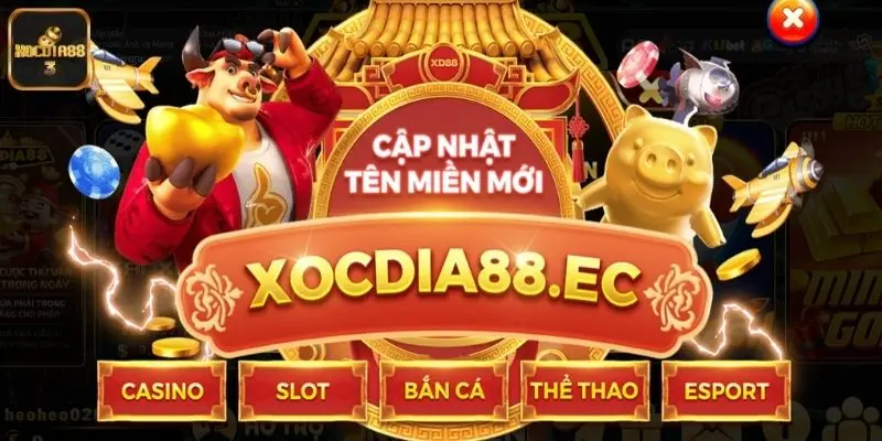 Xocdia88 là cổng game được cấp phép hoạt động hợp pháp